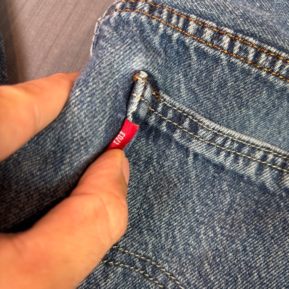 Levi’s 502 Limited Edition Regular Taper Jeans 30x34 – Classic Blue Denim - Picture 6 of 8